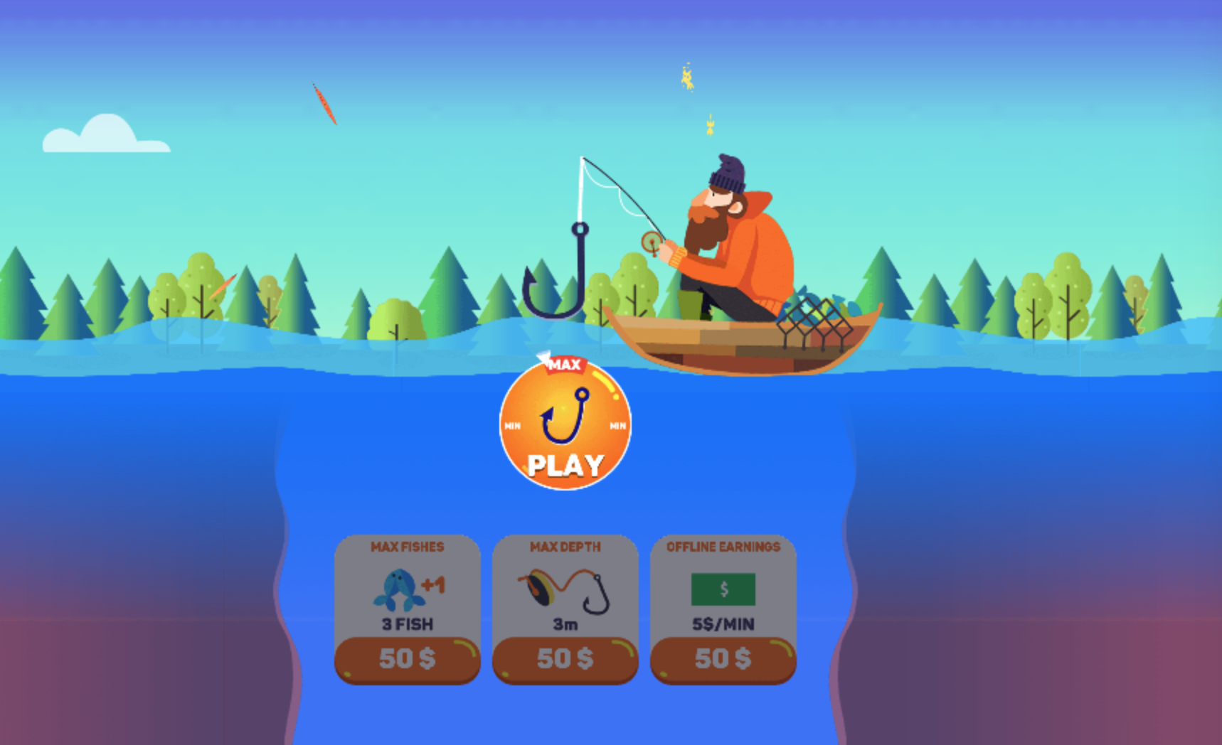 Tiny Fishing online game